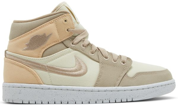 Jordan 1 Mid SE Canvas Khaki (W)