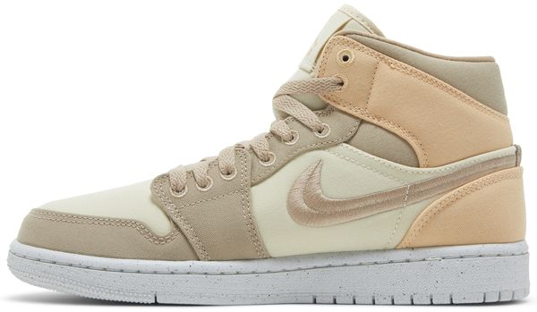 Jordan 1 Mid SE Canvas Khaki (W)