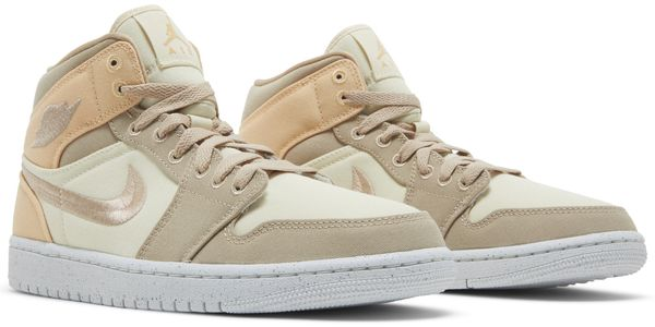 Jordan 1 Mid SE Canvas Khaki (W)