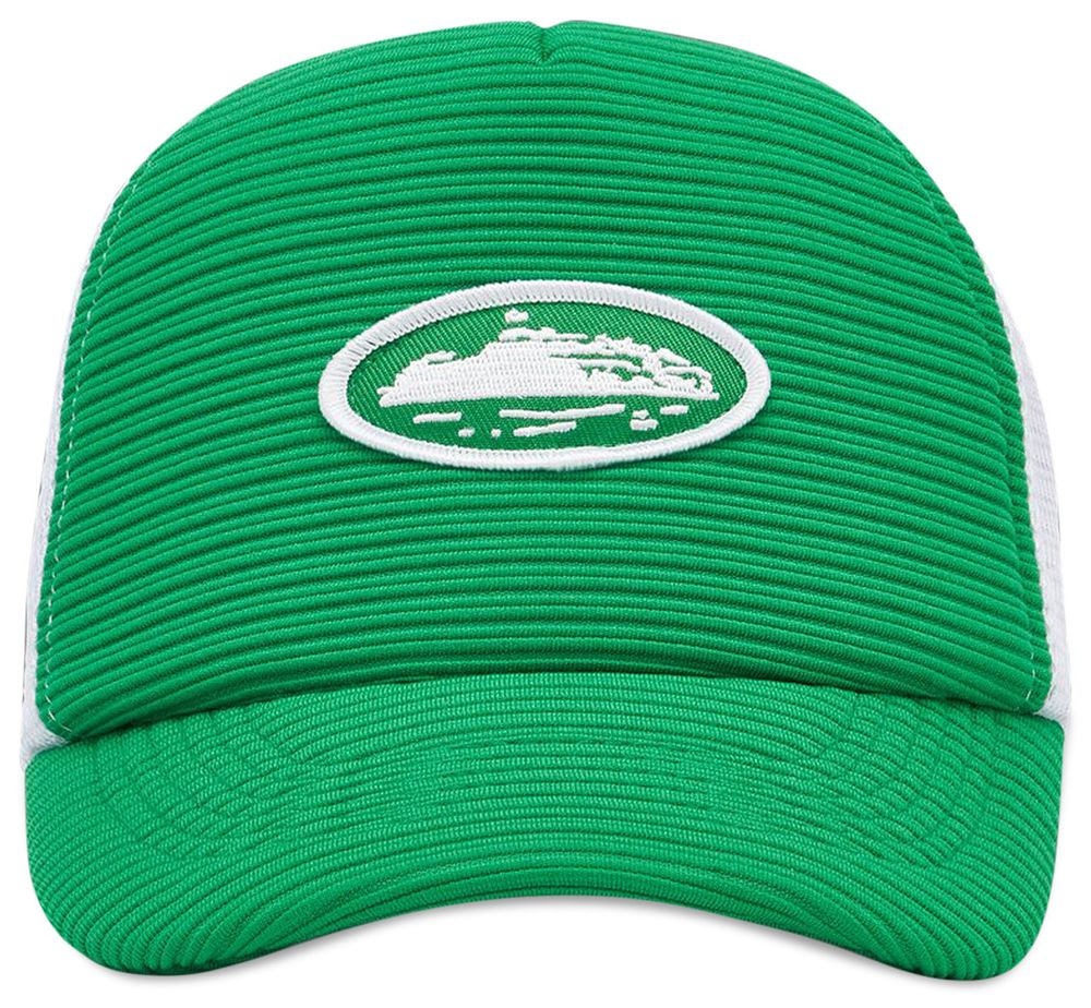 Corteiz Short Peak Trucker Hat Green