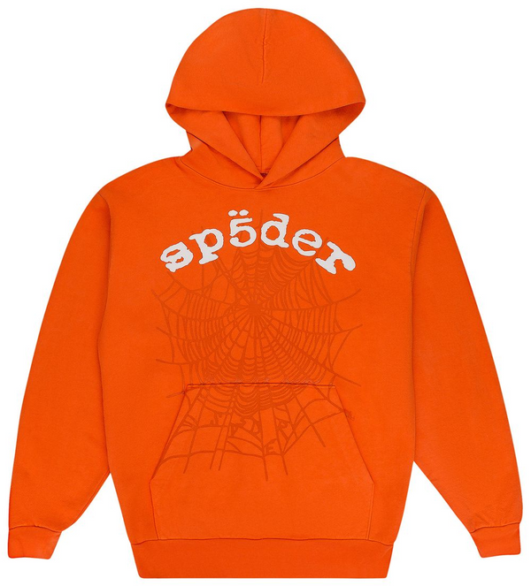 Sp5der Legacy Hoodie Orange
