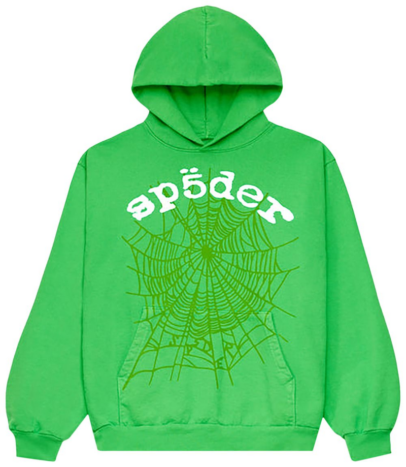 Sp5der Legacy Hoodie Green