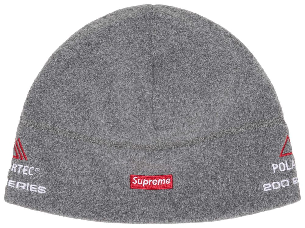 Supreme Polartec Sport Beanie (FW25) Grey