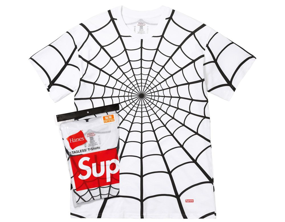 Supreme Hanes Spider-Man Tagless Tees (2 Pack)