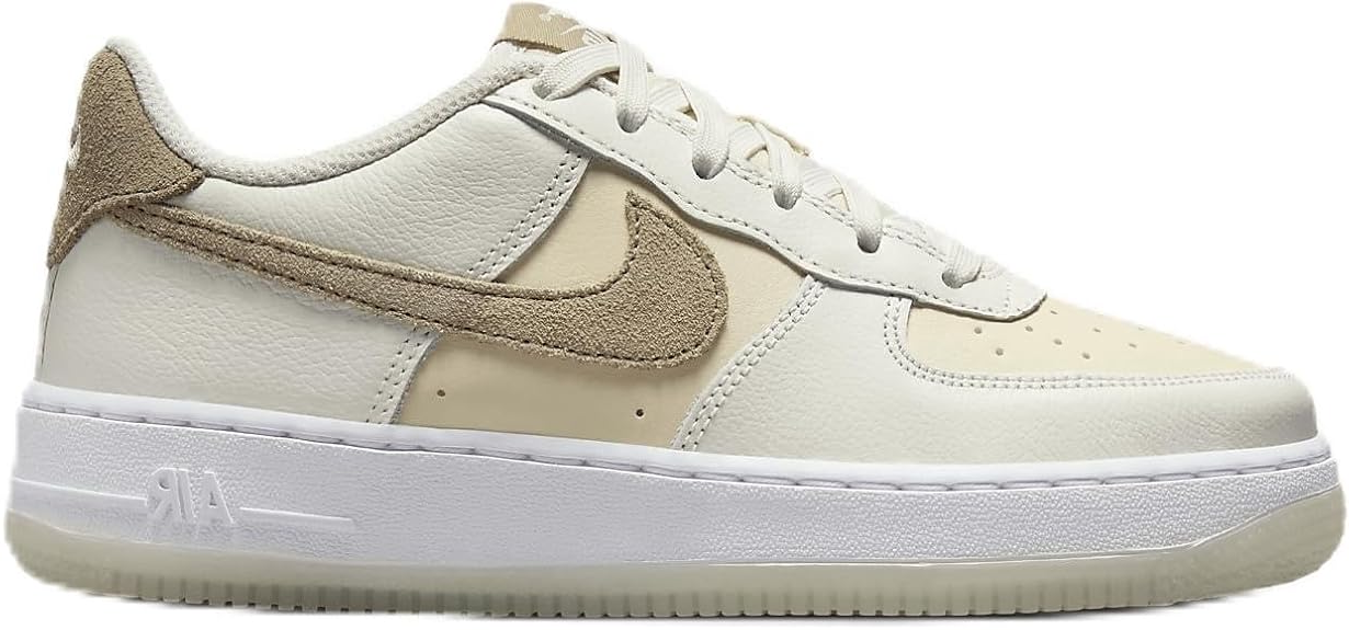 Nike Air Force 1 Low LV8 5 Sail Coconut Milk White Khaki (GS)