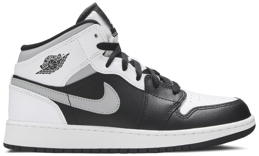 Jordan 1 Mid White Shadow (GS)