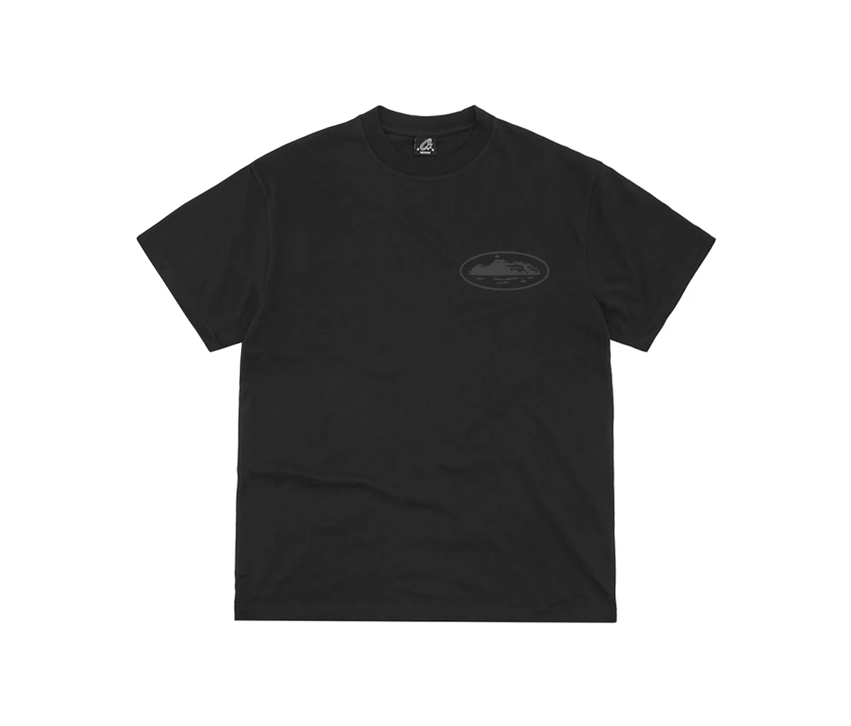 Corteiz OG Island Tee Reflective Black