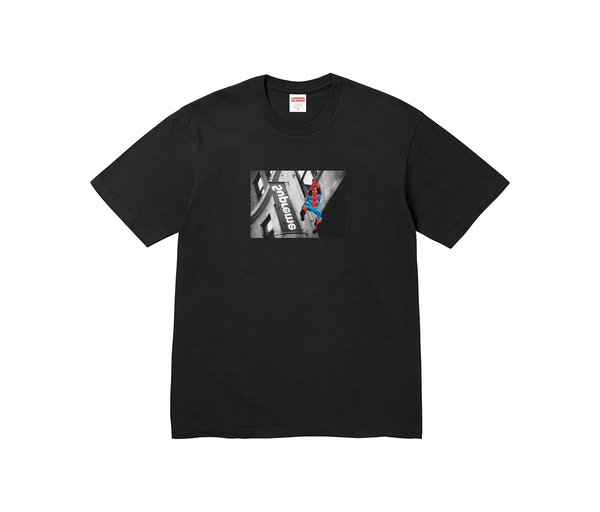 Supreme Spider-Man Tee Black