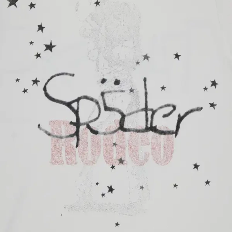 Travis Scott Cactus Jack x Sp5der Days Before Rodeo II Tee White