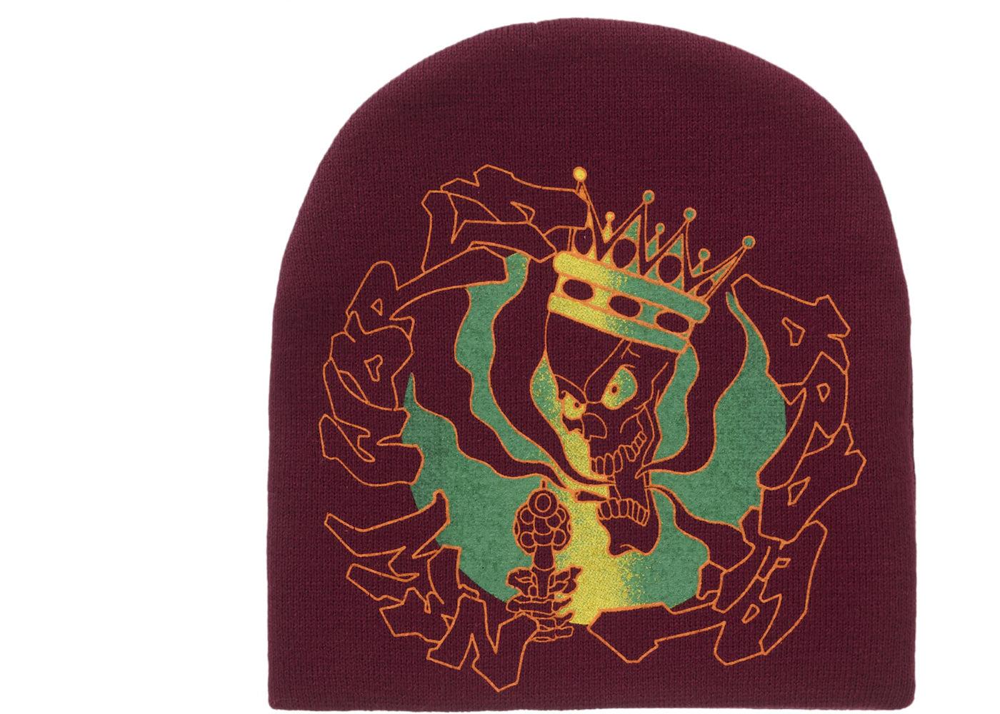 Supreme New World Order Beanie Cardinal