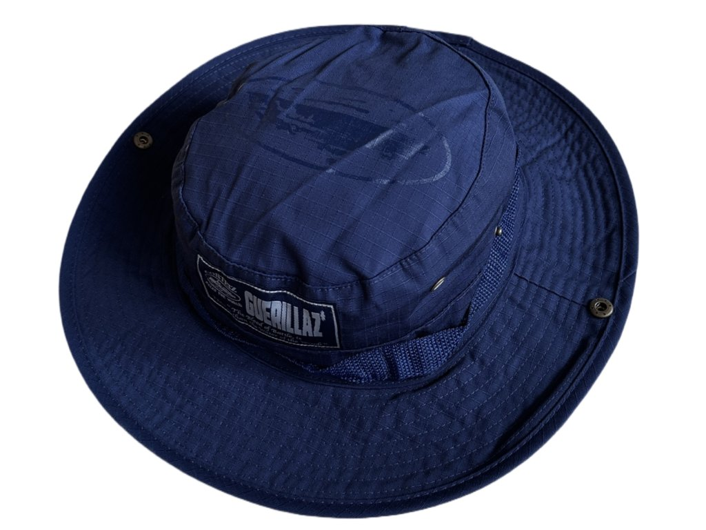 Corteiz Guerillaz Bucket Hat Navy