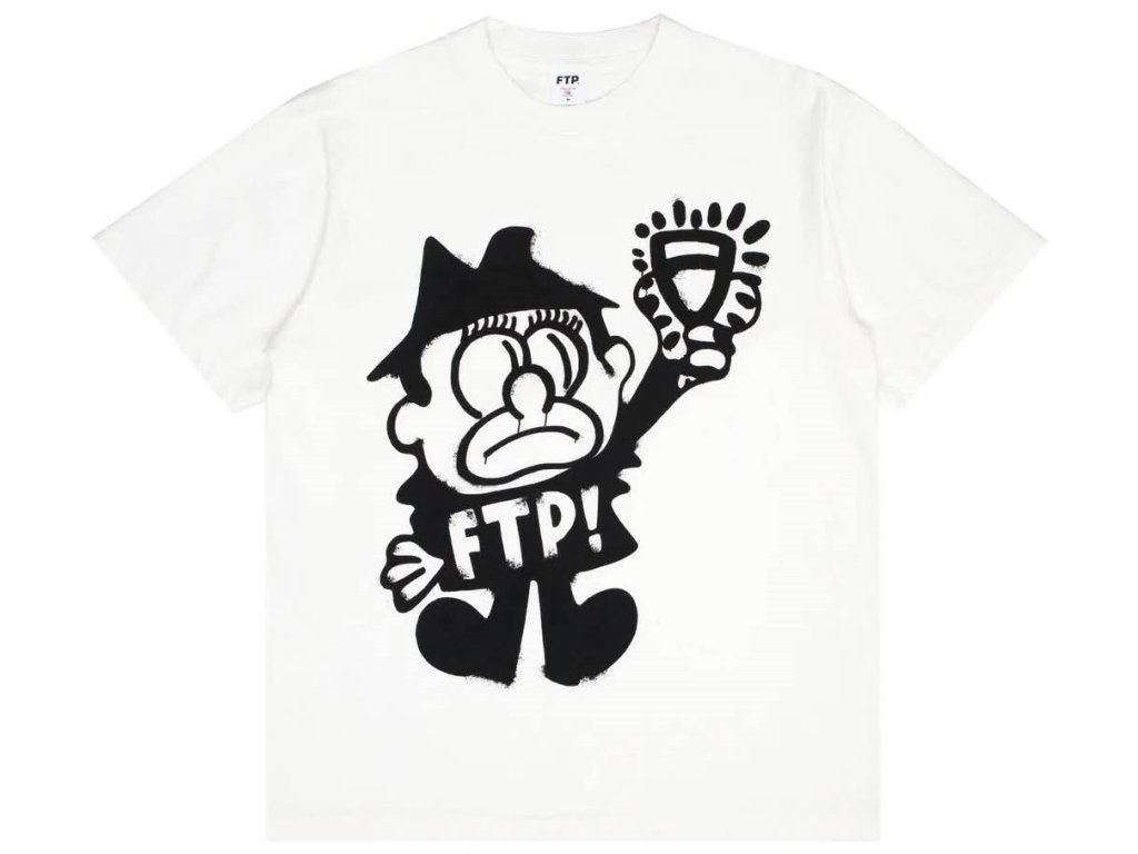 FTP x Slawn Boris Tee White