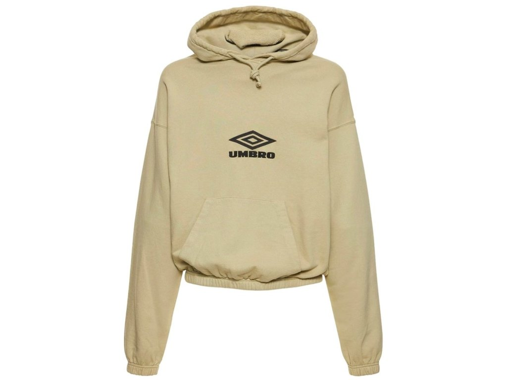 Umbro x Slam Jam Masked Hoodie Beige
