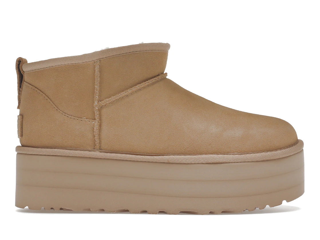 UGG Classic Ultra Mini Platform Boot Driftwood (W)