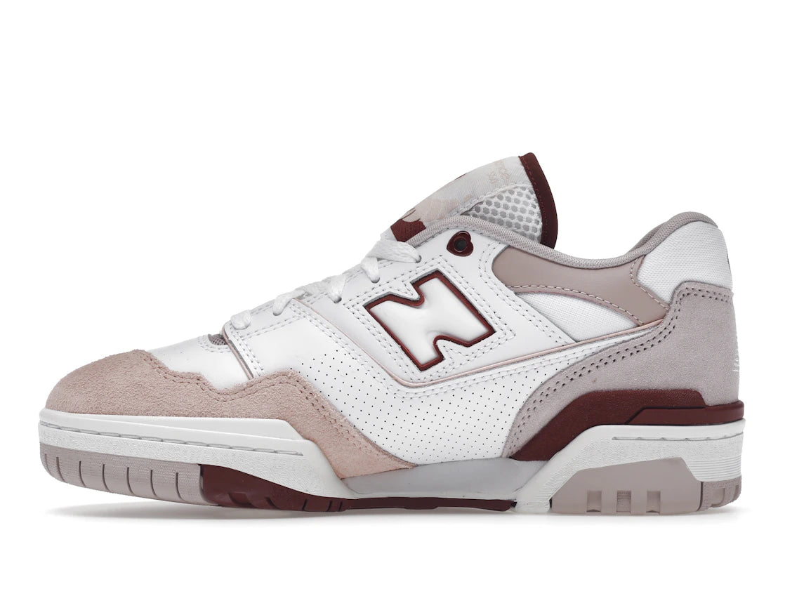 New Balance 550 White Scarlet (W)