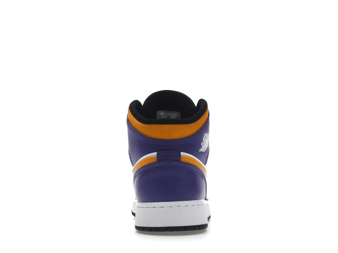 Jordan 1 Mid Lakers (2022) (GS)