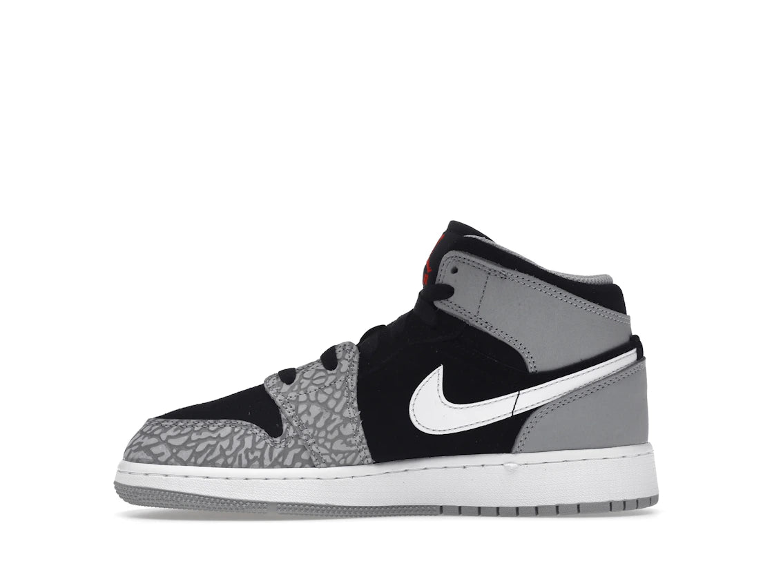 Jordan 1 Mid SE Elephant Print (GS)