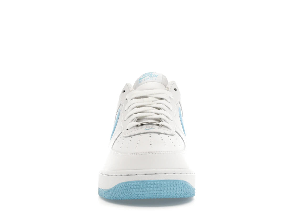 Nike Air Force 1 Low '07 White Aquarius Blue