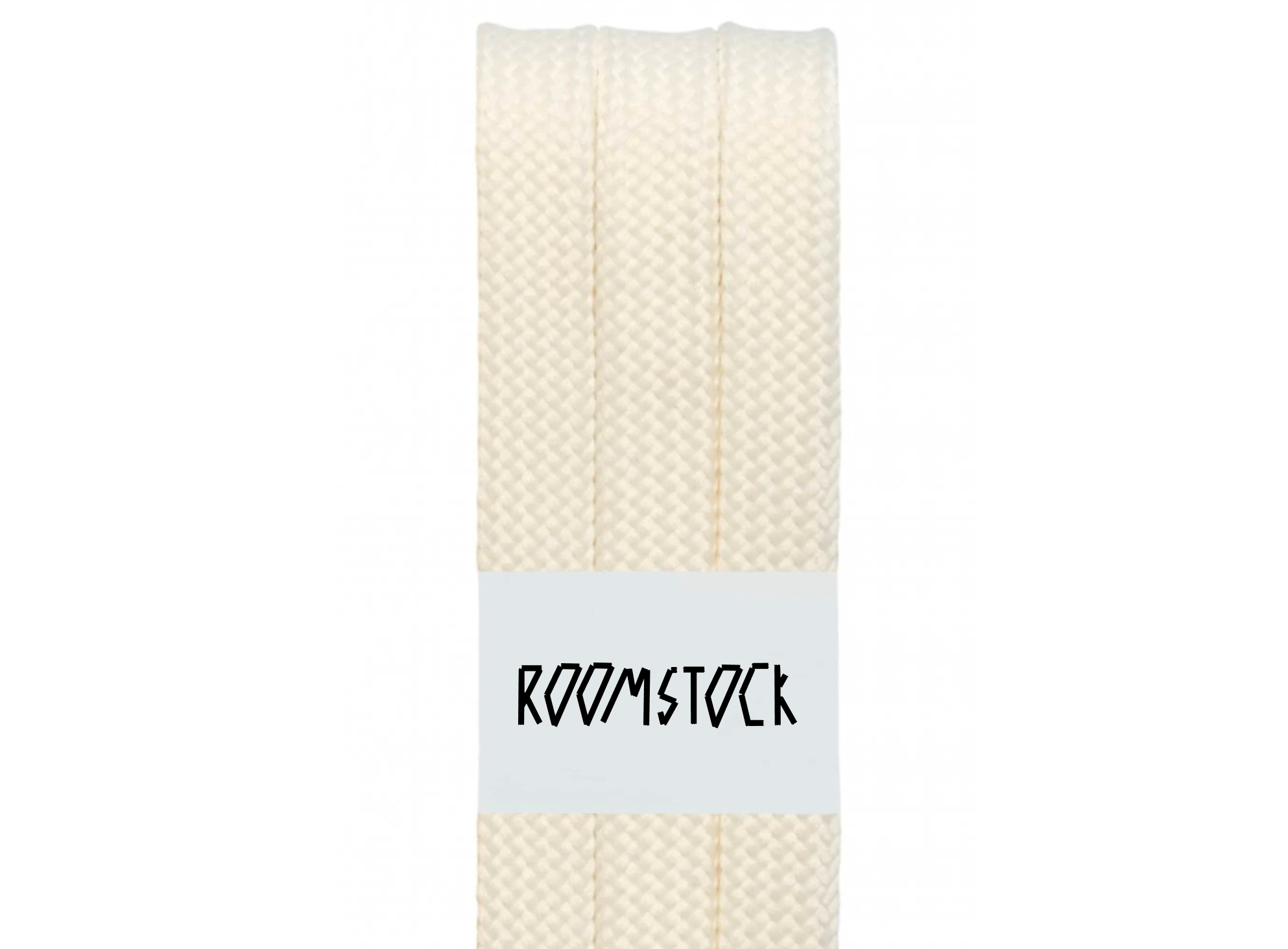 Ploché tkaničky 140 cm - KRÉMOVÉ