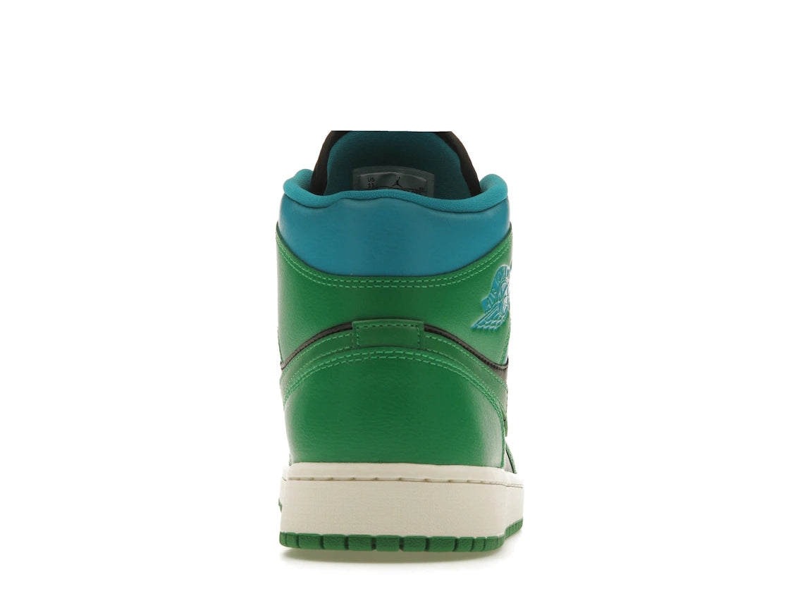 Jordan 1 Mid Lucky Green Aquatone (Women's)