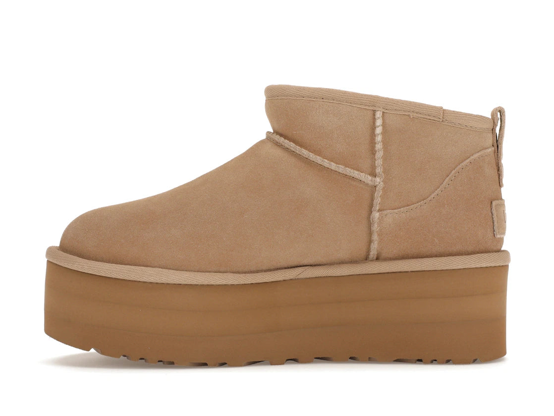UGG Classic Ultra Mini Platform Boot Sand (W)