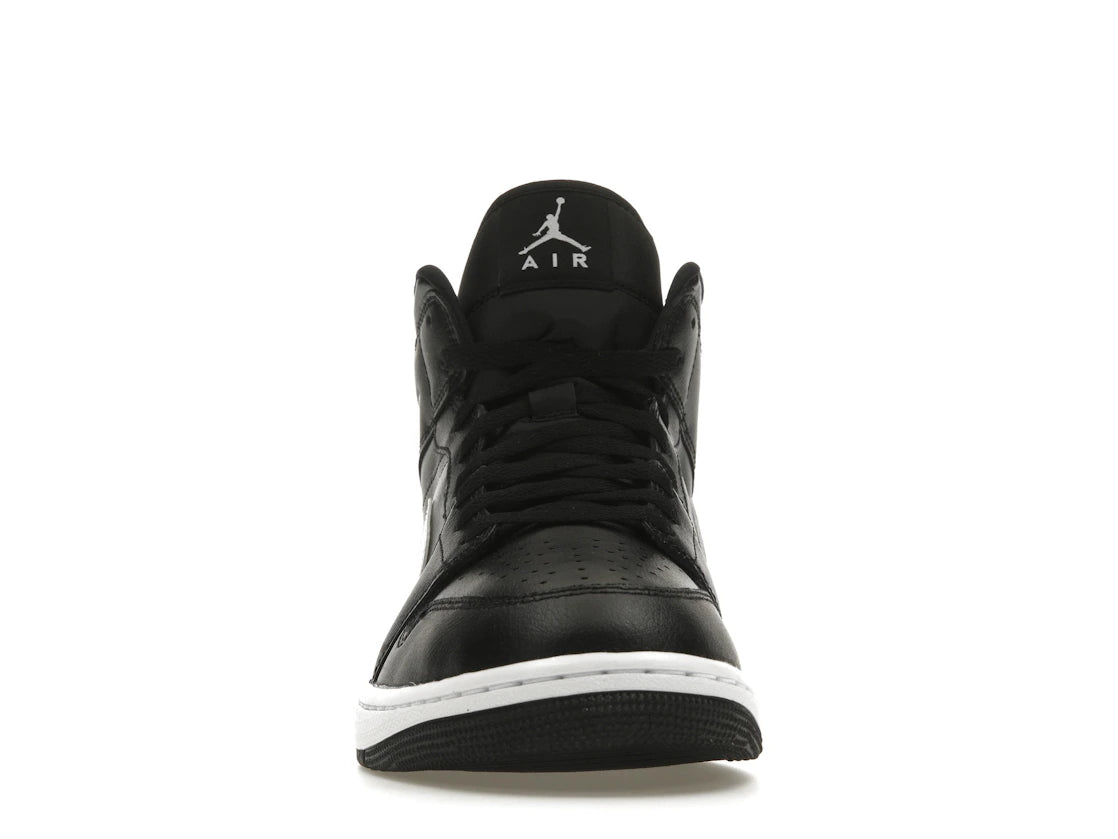 Jordan 1 Mid Black White (W)