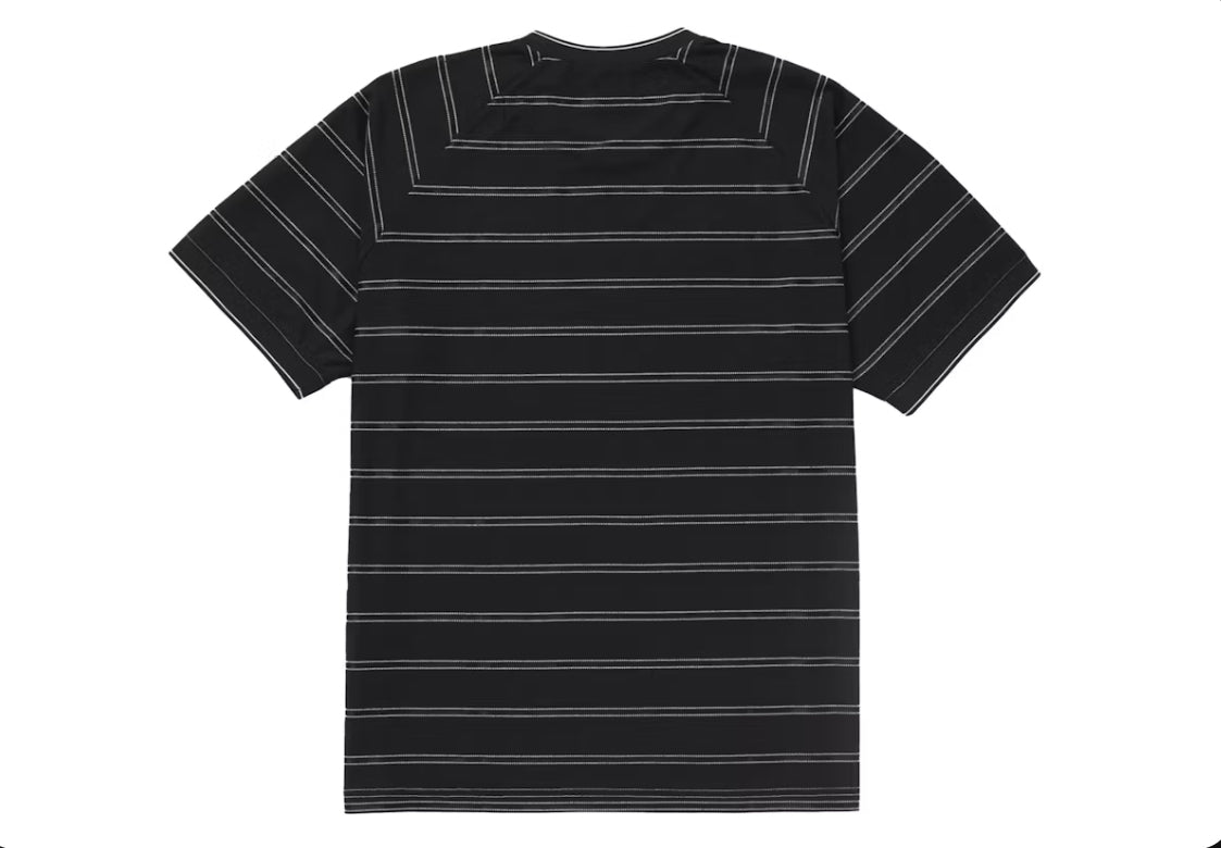 Supreme Umbro Stripe Soccer Jersey Black