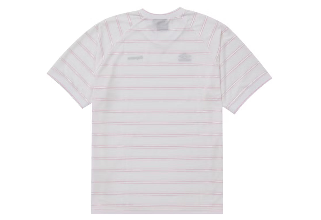 Supreme Umbro Stripe Soccer Jersey White