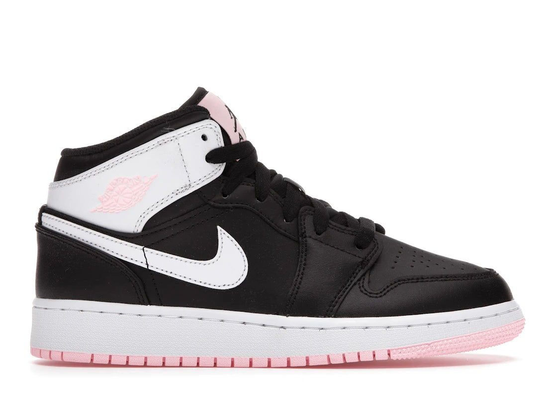 Jordan 1 Mid Arctic Pink Black (GS)