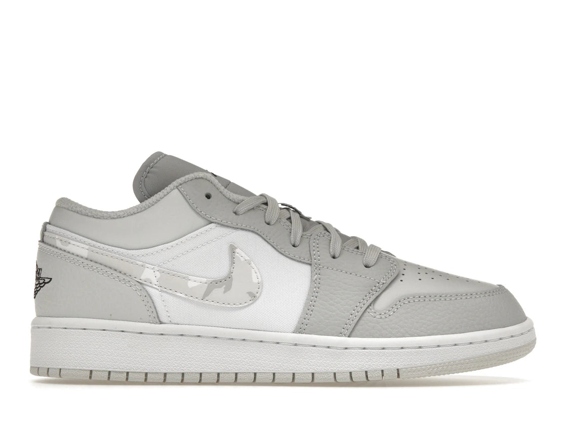 Jordan 1 Low White Camo (GS)