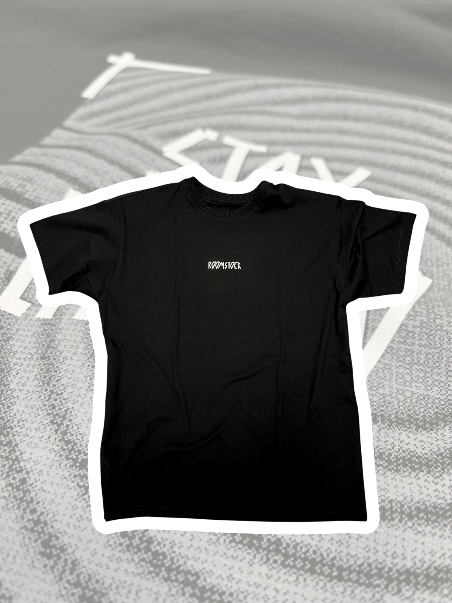 ROOMSTOCK Stay Limited tee BLACK