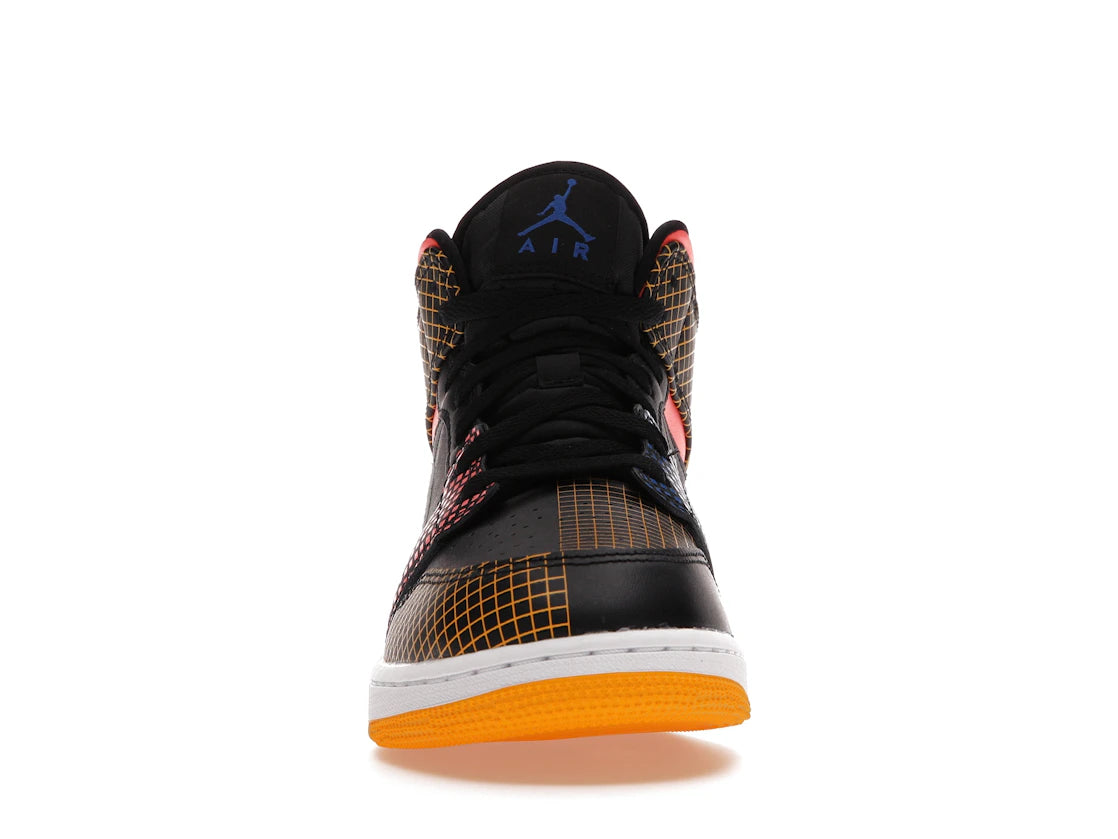 Jordan 1 Mid MMD Multi-Color Grid (GS)