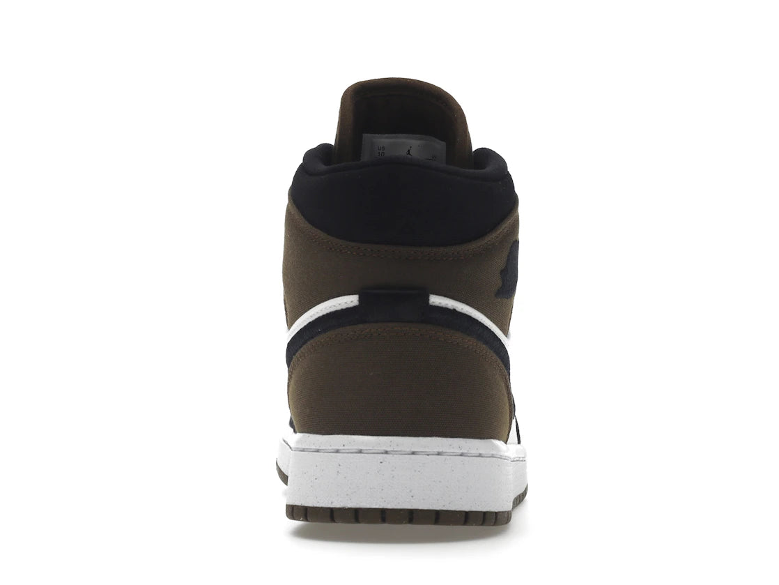Jordan 1 Mid Olive Toe (Women's)