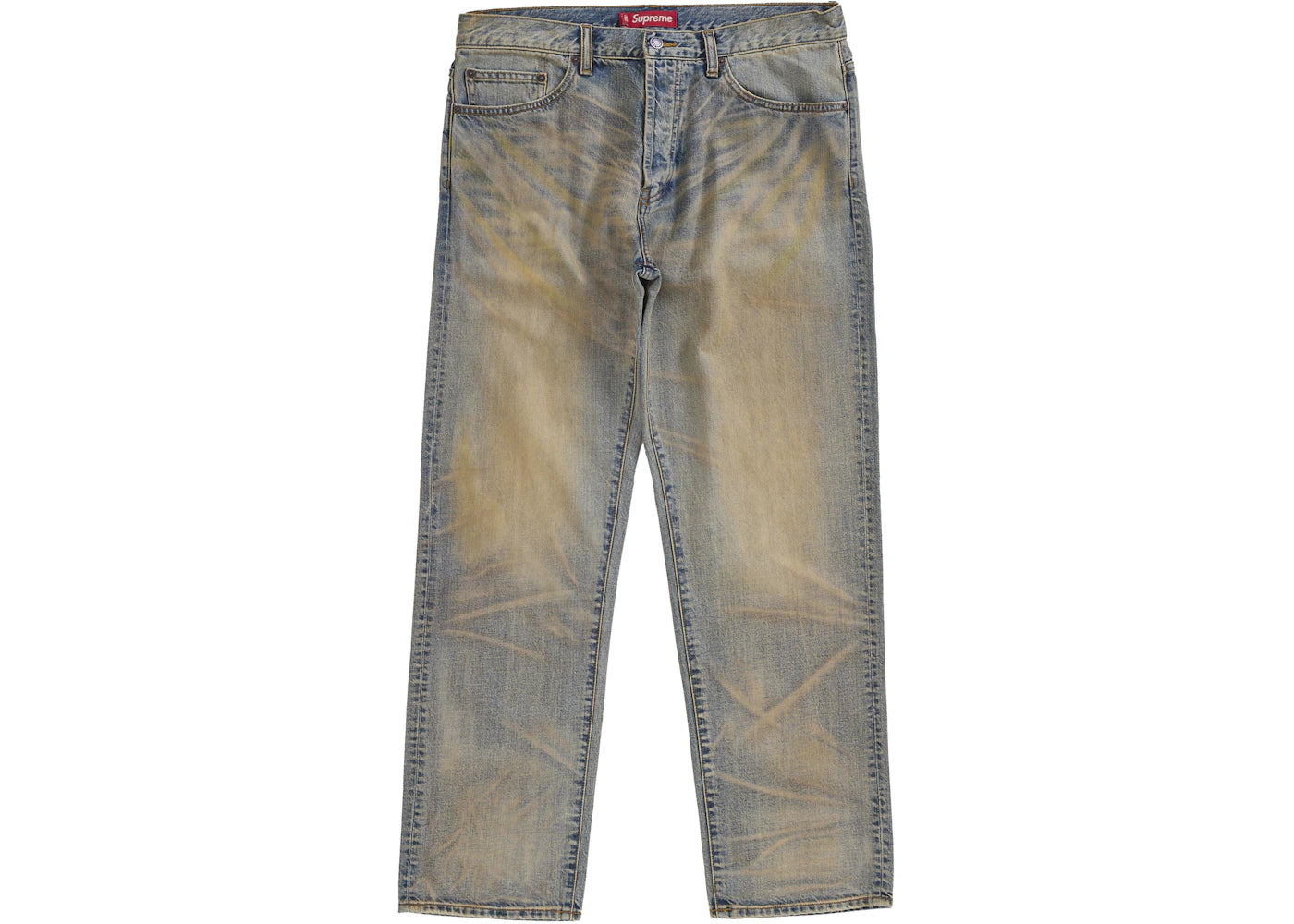 Supreme Regular Jean (FW25) Dirty Indigo