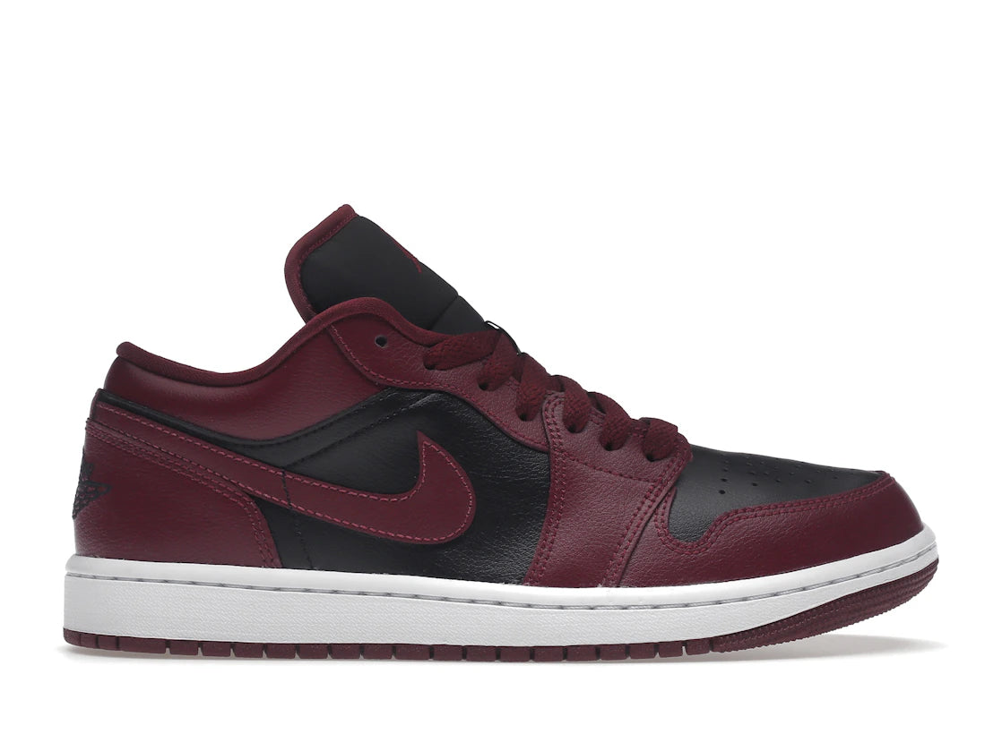 Jordan 1 Low Black Dark Beetroot (Women's)