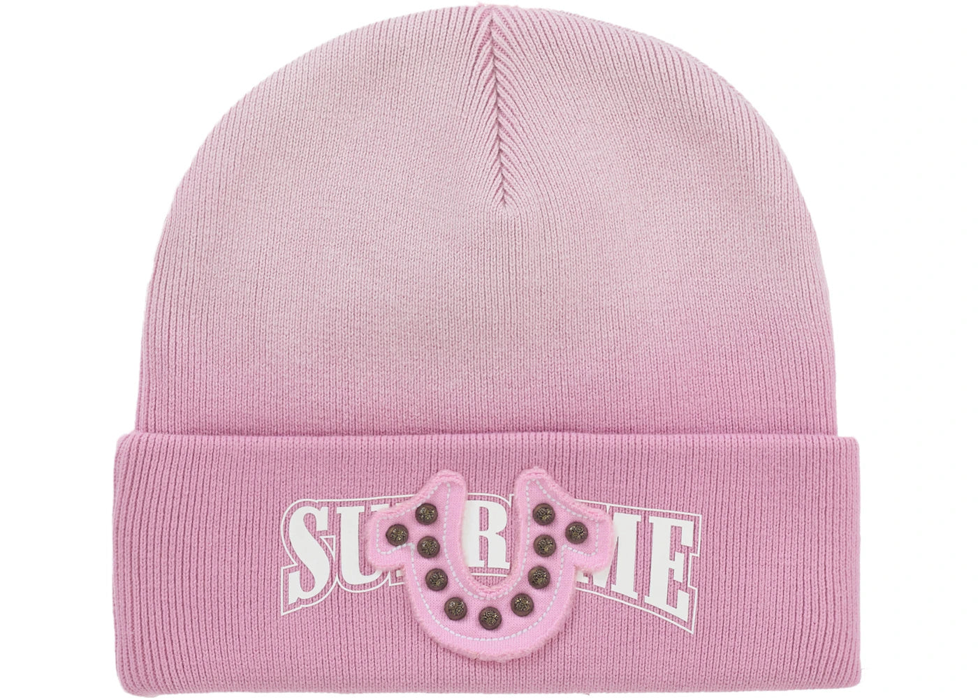 Supreme True Religion Beanie (FW25) Pink