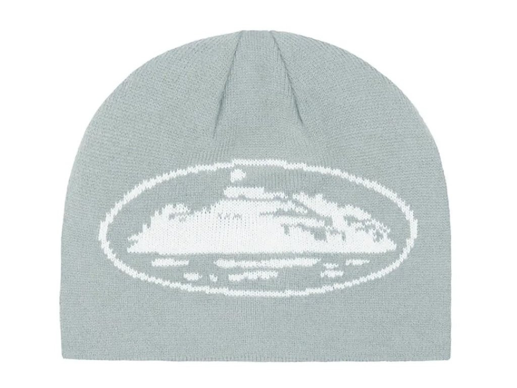 Corteiz Alcatraz Skully Grey