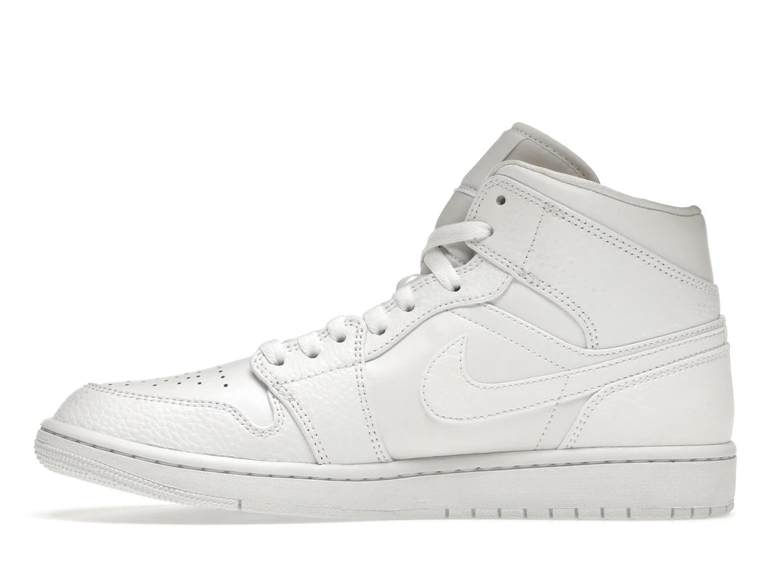 Jordan 1 Mid Triple White 2.0 (2020)