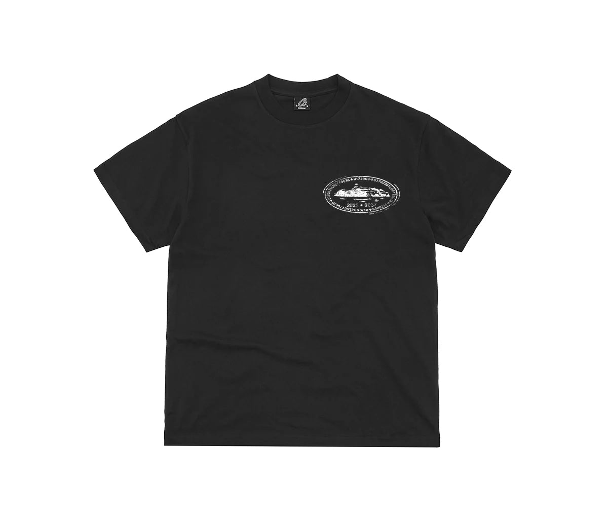 Corteiz Island stamp tee black