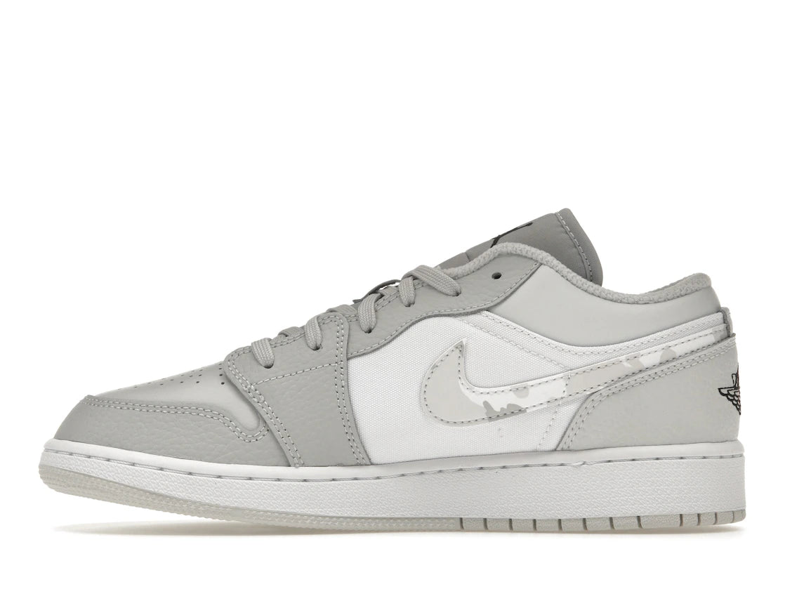 Jordan 1 Low White Camo (GS)