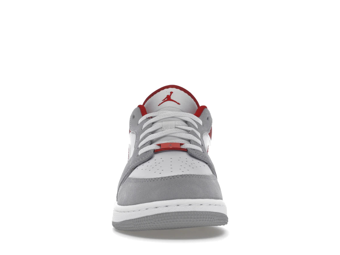 Air Jordan 1 Low SE Smoke Grey Gym Red (GS)