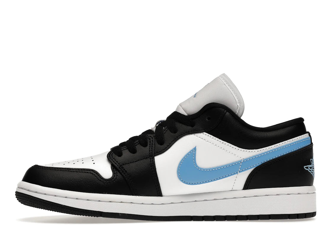 Jordan 1 Low Black University Blue white (W)