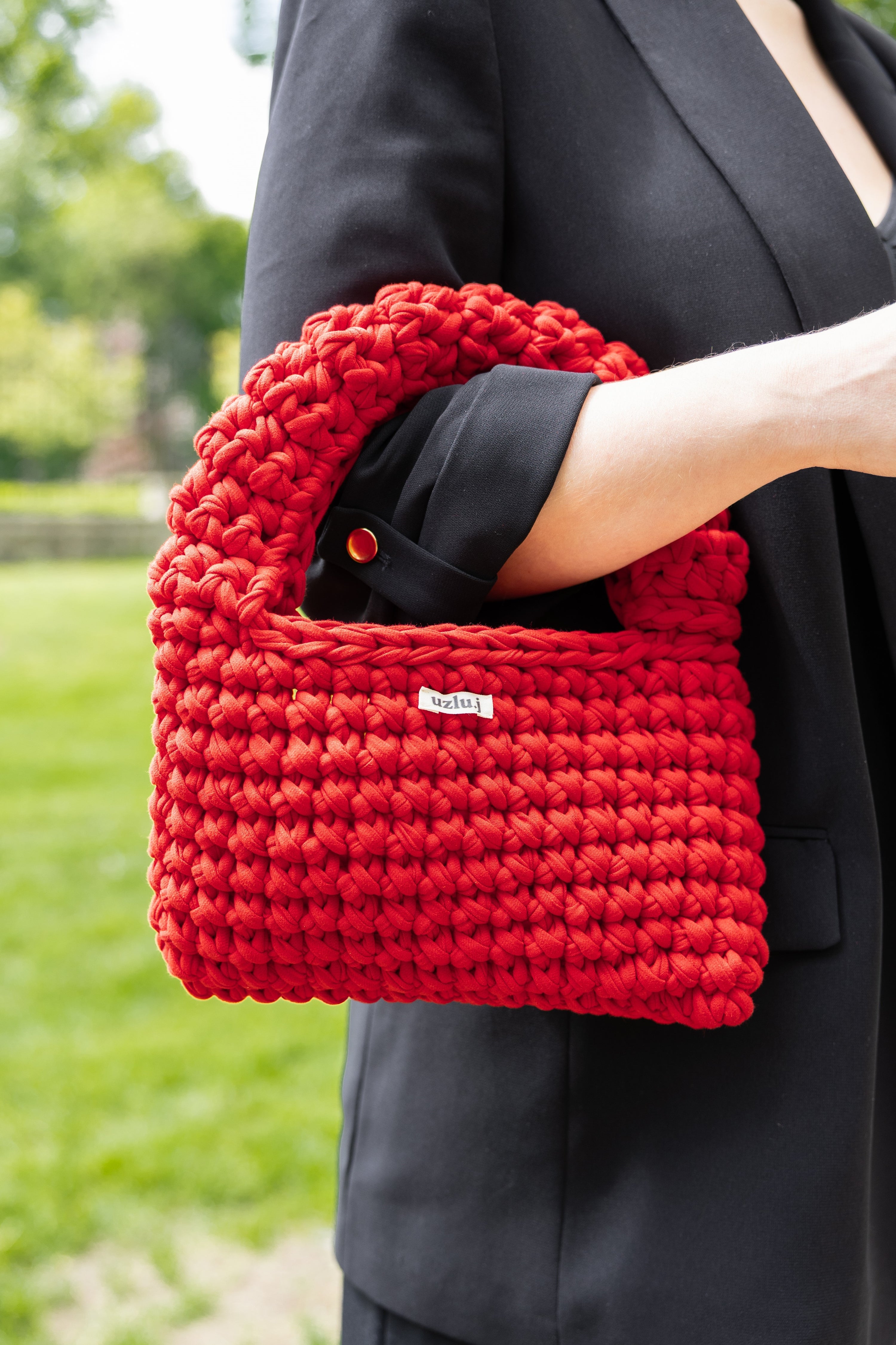 Uzlu.j - hand bag MAGNOLIE red