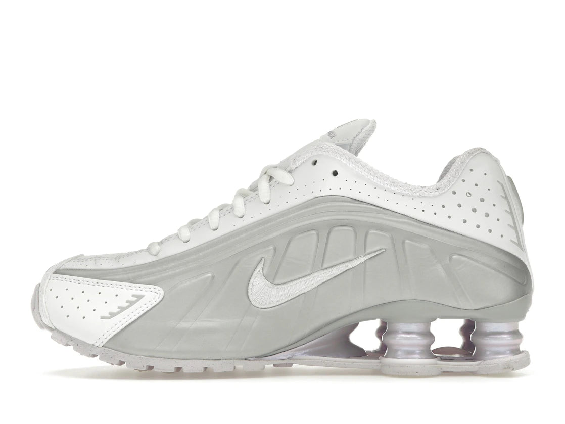 Nike Shox R4 White Metallic Platinum Barely Grape (Women's)