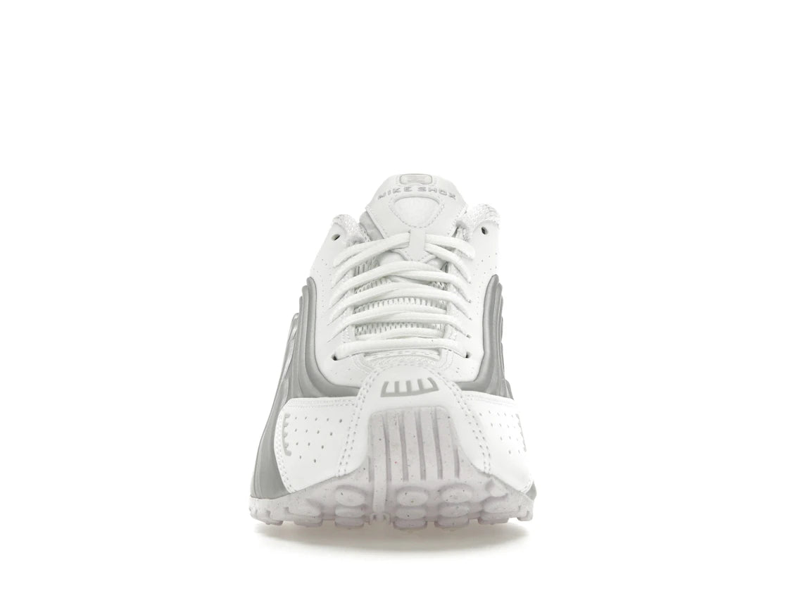 Nike Shox R4 White Metallic Platinum Barely Grape (Women's)