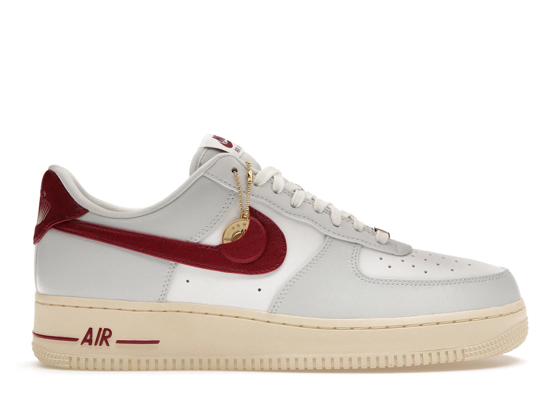 Nike Air Force 1 Low '07 SE Just Do It Photon Dust Team Red (Women's)