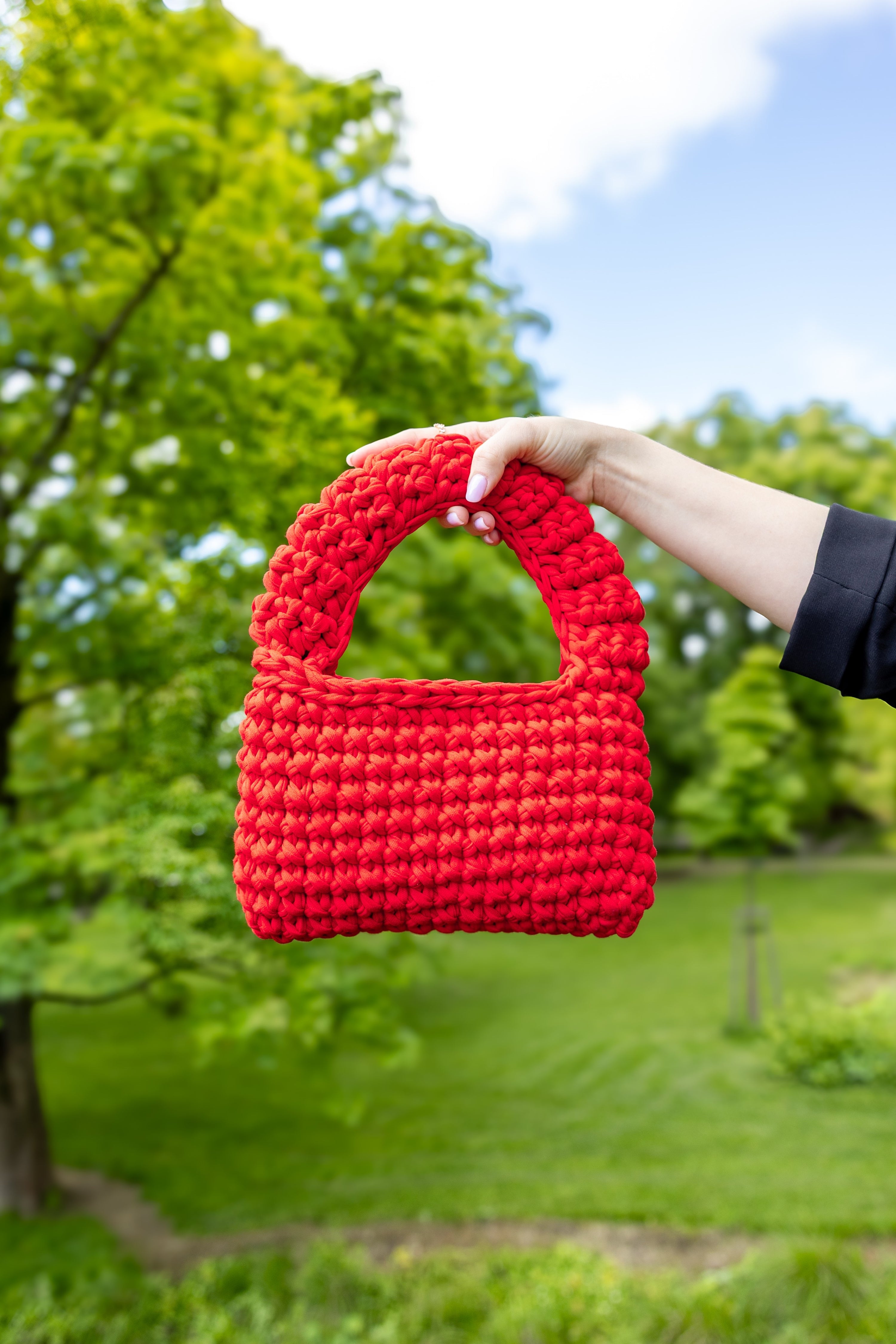 Uzlu.j - hand bag MAGNOLIE red