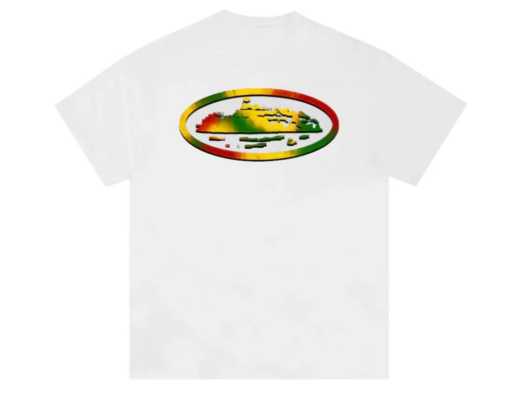 Corteiz Sunset Tee White