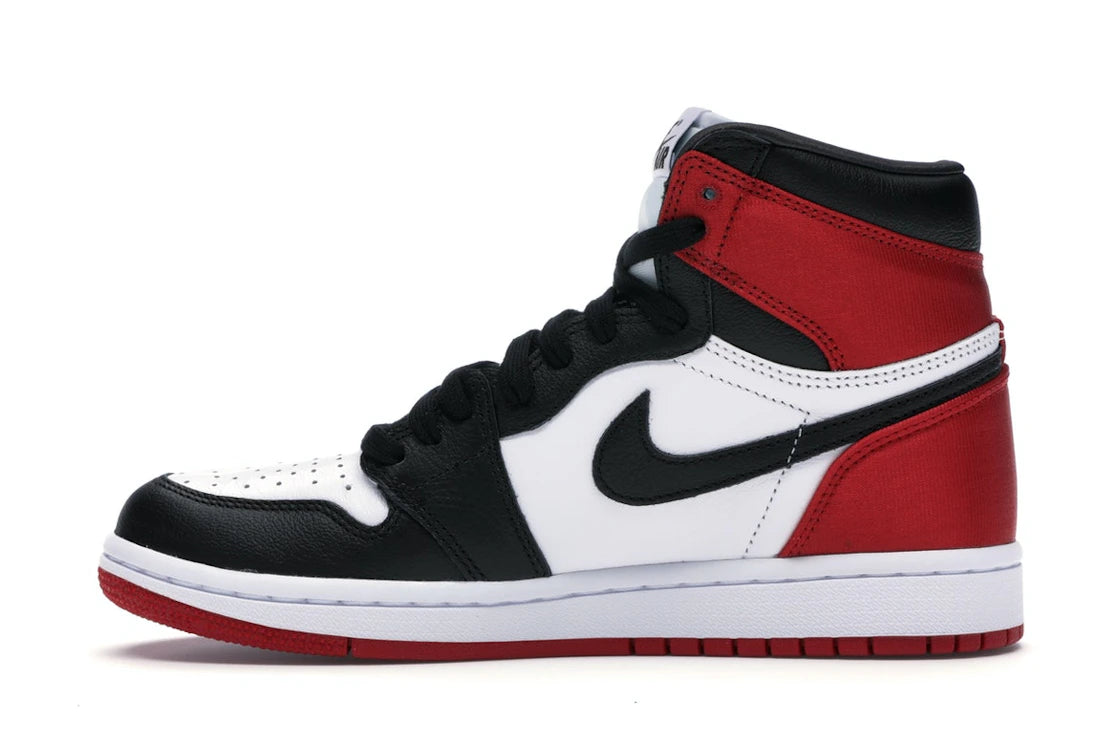 Jordan 1 Retro High Satin Black Toe (W)