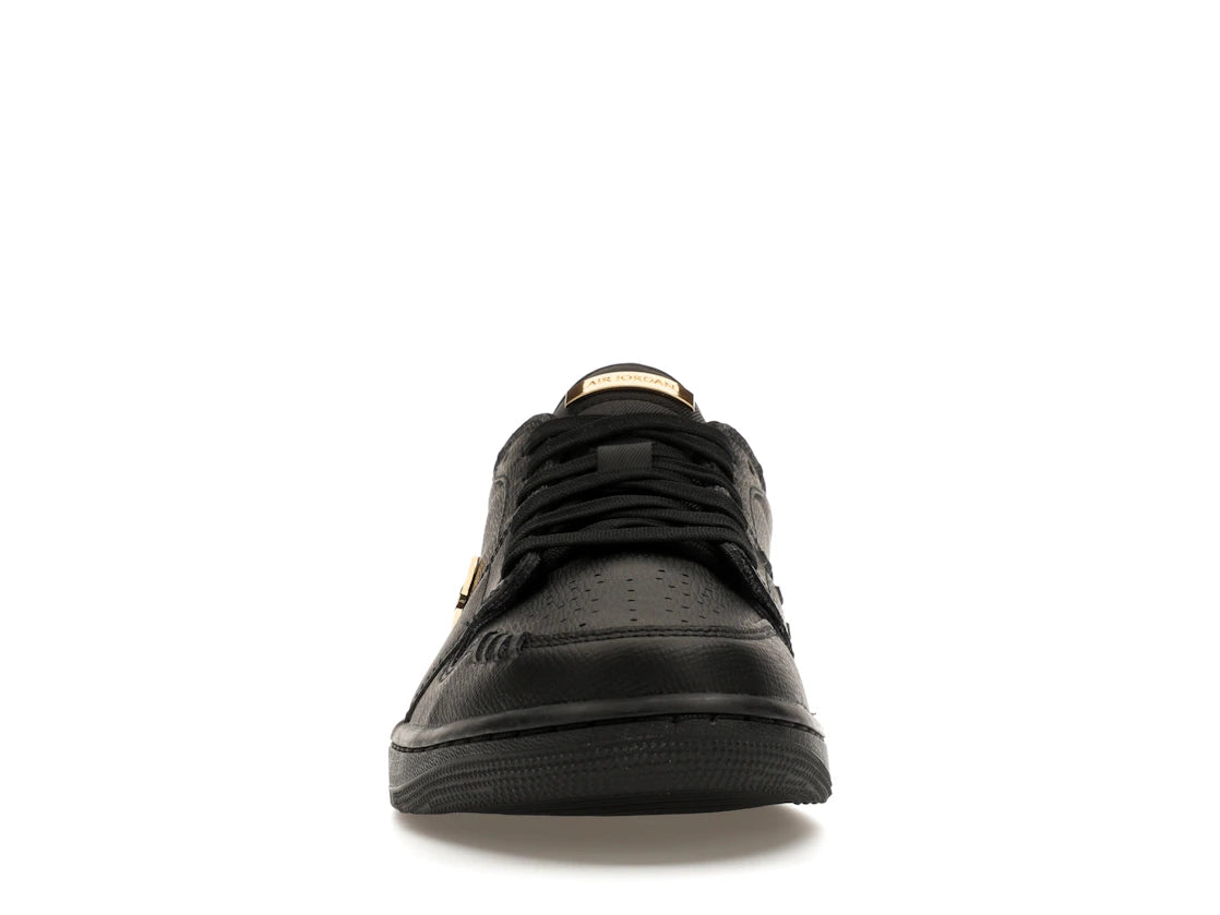 Jordan 1 Low Method of Make Black Metallic Gold (W)